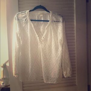 Sheer blouse